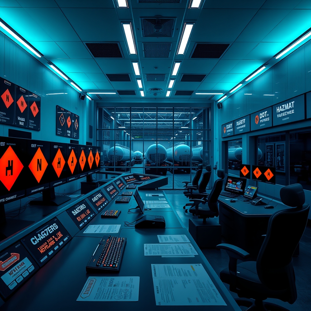 The X3 HazMat AI crew — 49 CFR command center